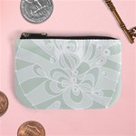 Blue Zendoodle Mini Coin Purse Front