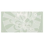 Blue Zendoodle Banner and Sign 6  x 3  Front