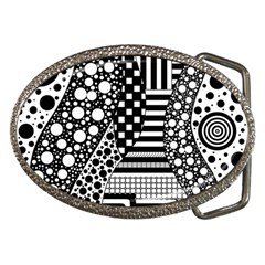 Black And White Belt Buckles by gasi