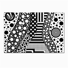 Black And White Postcard 4 x 6  (pkg Of 10) by gasi