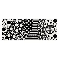 Black And White Banner And Sign 8  X 3  by gasi