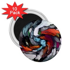 Abstract Art 2 25  Magnets (10 Pack)  by gasi