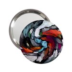 Abstract art 2.25  Handbag Mirrors Front