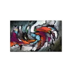 Abstract Art Sticker (rectangular) by gasi