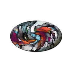 Abstract Art Sticker Oval (10 Pack) by gasi