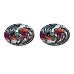 Abstract Art Cufflinks (oval) by gasi