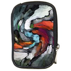 Abstract Art Compact Camera Leather Case by gasi