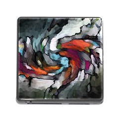 Abstract Art Memory Card Reader (square 5 Slot)