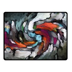 Abstract Art Fleece Blanket (small) by gasi