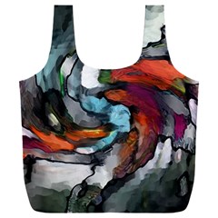 Abstract Art Full Print Recycle Bag (xxl) by gasi