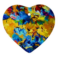 Abstract Art Ornament (heart)