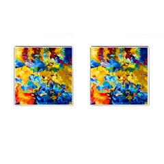 Abstract Art Cufflinks (square) by gasi