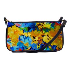 Abstract Art Shoulder Clutch Bag by gasi