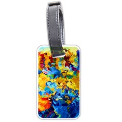 Abstract Art Luggage Tag (one Side) by gasi