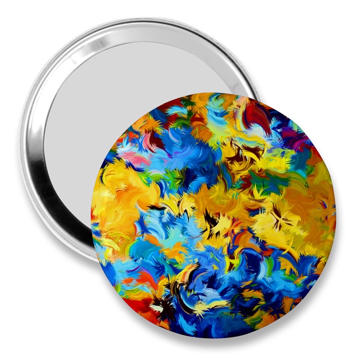 Abstract art 3  Handbag Mirrors