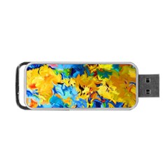 Abstract Art Portable Usb Flash (one Side) by gasi