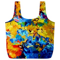 Abstract Art Full Print Recycle Bag (xl) by gasi