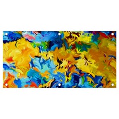 Abstract Art Banner And Sign 4  X 2  by gasi