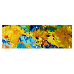 Abstract Art Banner And Sign 6  X 2  by gasi