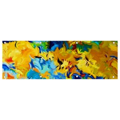 Abstract Art Banner And Sign 9  X 3  by gasi