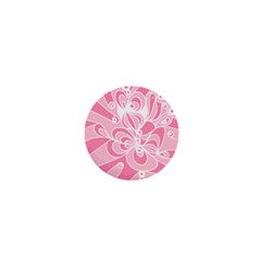 Pink Zendoodle 1  Mini Magnets by Mazipoodles