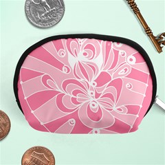 Pink Zendoodle Accessory Pouch (medium) by Mazipoodles