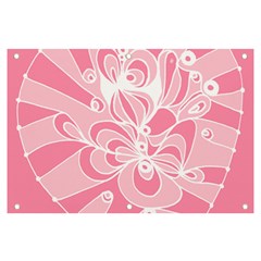 Pink Zendoodle Banner And Sign 6  X 4  by Mazipoodles