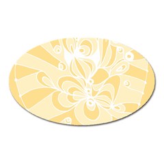 Amber Zendoodle Oval Magnet by Mazipoodles