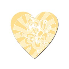 Amber Zendoodle Heart Magnet by Mazipoodles