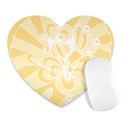 Amber Zendoodle Heart Mousepad by Mazipoodles