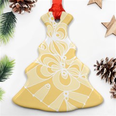 Amber Zendoodle Ornament (christmas Tree)  by Mazipoodles