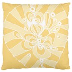 Amber Zendoodle Large Cushion Case (Two Sides) Front