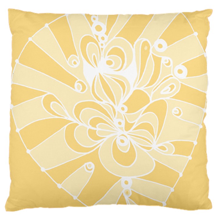 Amber Zendoodle Large Cushion Case (Two Sides)