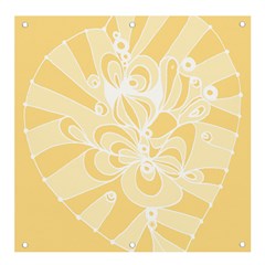 Amber Zendoodle Banner And Sign 4  X 4  by Mazipoodles