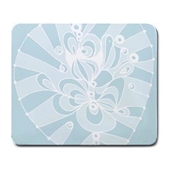 Blue 2 Zendoodle Large Mousepad by Mazipoodles