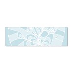 Blue 2 Zendoodle Sticker Bumper (10 pack) Front