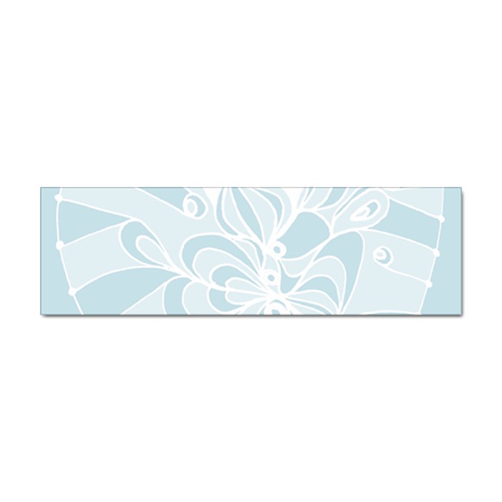 Blue 2 Zendoodle Sticker Bumper (10 pack)