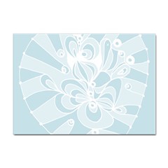 Blue 2 Zendoodle Sticker A4 (10 Pack) by Mazipoodles