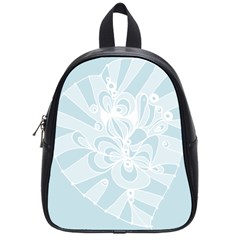 Blue 2 Zendoodle School Bag (small) by Mazipoodles