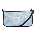 Blue 2 Zendoodle Shoulder Clutch Bag Front