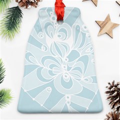 Blue 2 Zendoodle Ornament (bell) by Mazipoodles