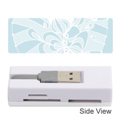 Blue 2 Zendoodle Memory Card Reader (stick) by Mazipoodles