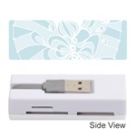 Blue 2 Zendoodle Memory Card Reader (Stick) Front