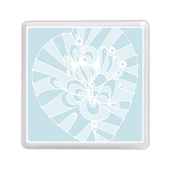 Blue 2 Zendoodle Memory Card Reader (square) by Mazipoodles