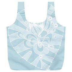 Blue 2 Zendoodle Full Print Recycle Bag (xxl) by Mazipoodles