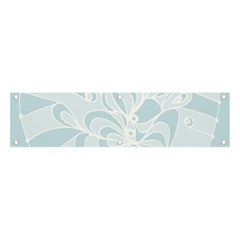 Blue 2 Zendoodle Banner And Sign 4  X 1  by Mazipoodles