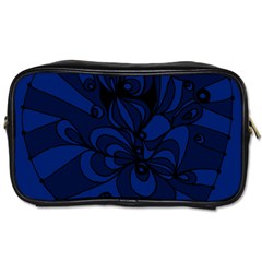 Blue 3 Zendoodle Toiletries Bag (two Sides) by Mazipoodles