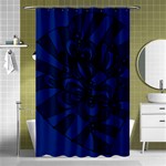 Blue 3 Zendoodle Shower Curtain 48  x 72  (Small)  Curtain(48  X 72 ) - 42.18 x64.8  Curtain(48  X 72 )