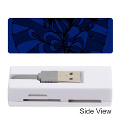 Blue 3 Zendoodle Memory Card Reader (stick) by Mazipoodles