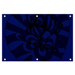 Blue 3 Zendoodle Banner And Sign 6  X 4  by Mazipoodles